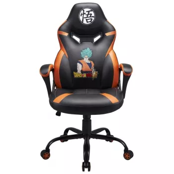 Pc-gamingstoel Subsonic SA5573-D4 gevoerde zitting zwart oranje