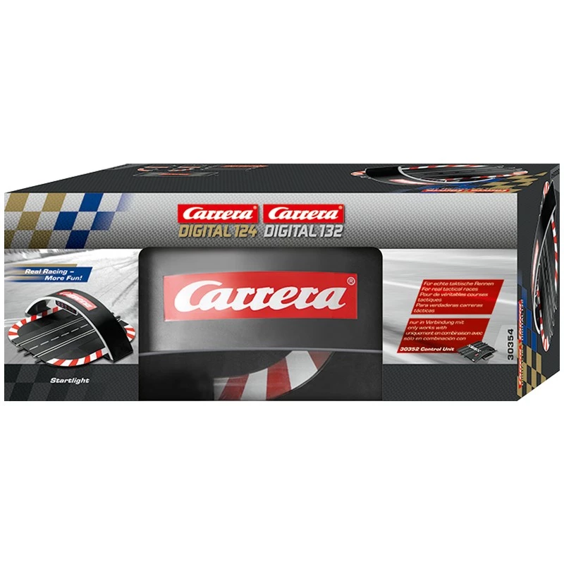 Speelgoedauto-racerbaan CARRERA model 20030354 — kinderspoorbaanset, vanaf 3 jaar, zwart/rood/wit