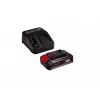 Accu- en opladerset Einhell PXC-starterskit