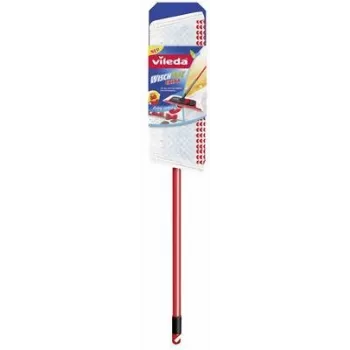Vileda WischMat Extra Microvezel Mop Zwart - Rood (01473)
