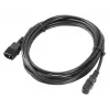 Lanberg C13-C14 VDE, 5 m kabel stroomverdeler (ca-c13e-11cc-0050-bk)