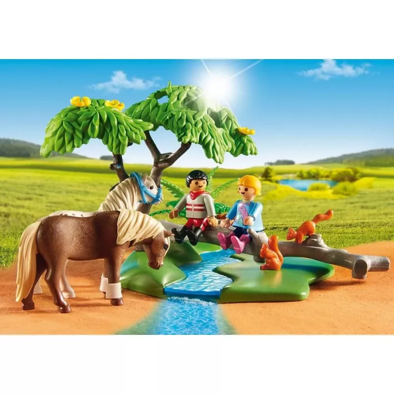 Playmobil Country Horseback Ride - dier - Country Horseback Ride - 4 jaar - meerkleurig (5685)