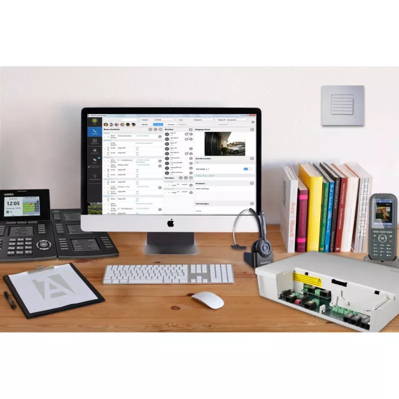 AGFEO telefooncentrale Full-IP ES 548 wandbehuizing met 12VoIP 6101515 1 (6101515)