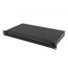 Glasvezel-patchpanel LANBERG FOP1-24ST-FCB 1U 24xST / 24xFC rackmontage zwart