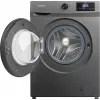 BOMANN WA 7185 frontlader wasmachine, 8 kg, 1400 tpm, titanium/zwart