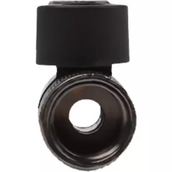 Alphacool 2-weg kogelkraan G1/4 - zwart nikkel (17354)