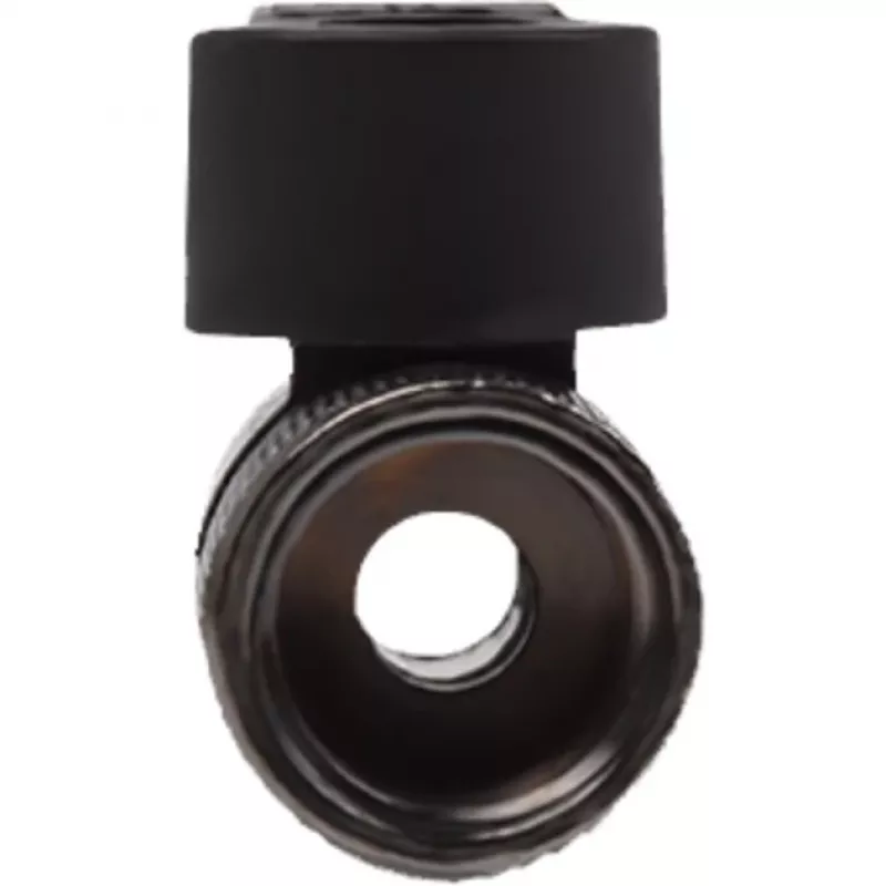 Alphacool 2-weg kogelkraan G1/4 - zwart nikkel (17354)