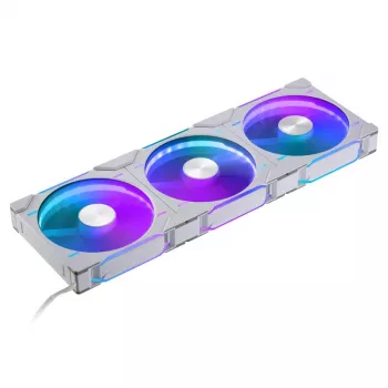 Phanteks D30-140 140mm wit PWM behuizingsventilator 3-pack — 140x30 mm, 250–1800 U/min, FDB