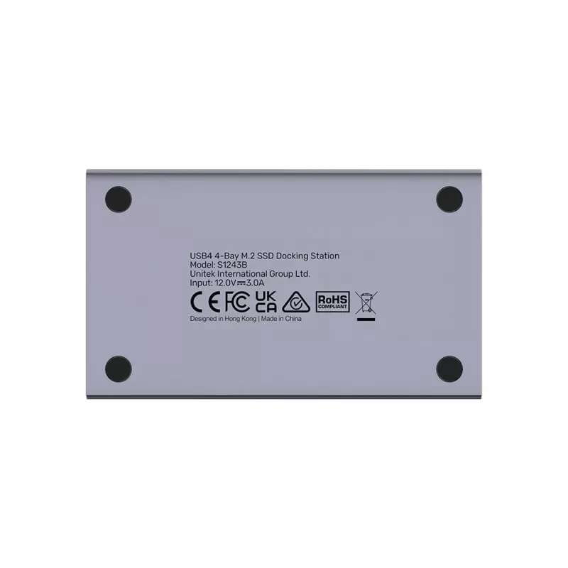 Dockingstation USB4 4-voudig M.2 SSD