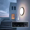 LED-lamp met PIR-sensor MACLEAN MCE525 B – buitenwandlamp, bewegingsgeactiveerde LED