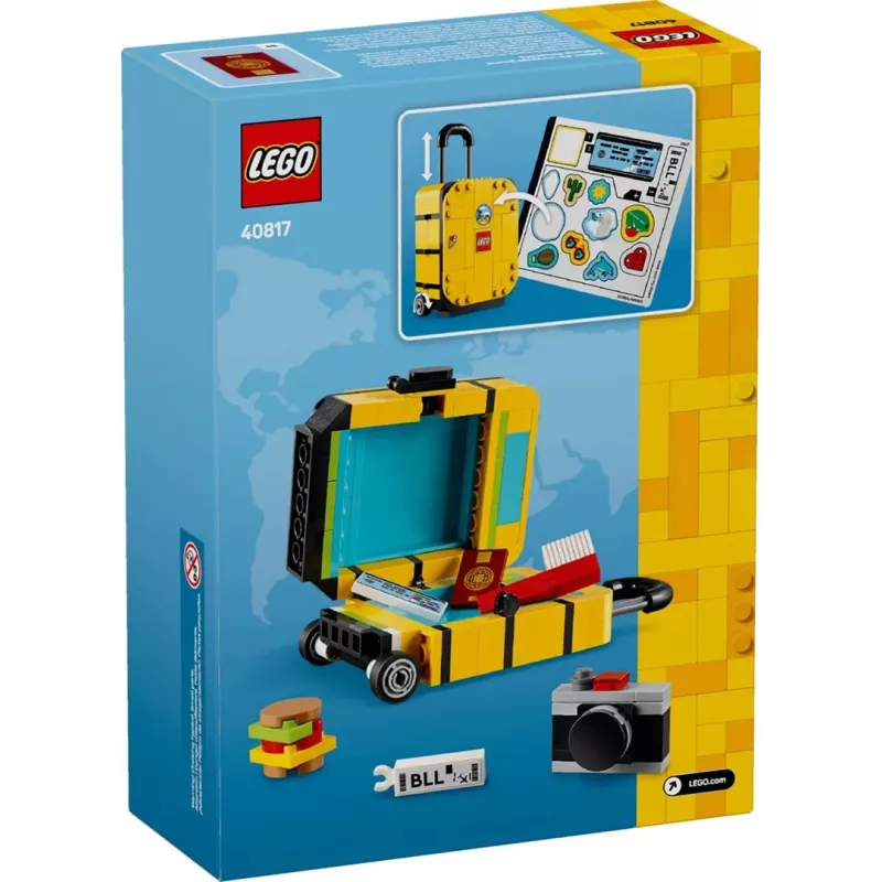 LEGO 40817 gele reiskoffer