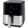 Clatronic FR 3782 H, heteluchtfriteuse, 5 l, 80 °C, 200 °C, enkel beeld, zwart, roestvrijstaal