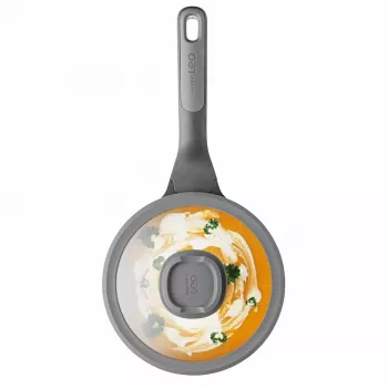 Pan STONE+ met deksel 18 cm 2 L