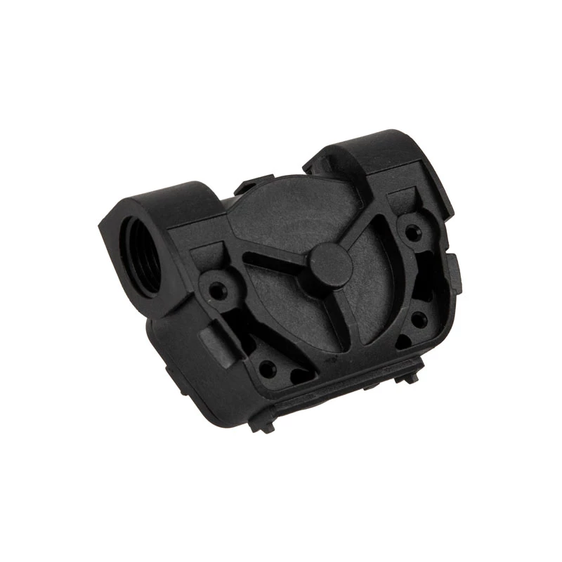 Aqua-Computer doorstromingssensor high flow LT G1/4 — zwart, G1/4 aansluiting, 51×42×30 mm