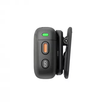 Draadloze bodypack-zender DJI MIC 3 – compacte draagbare microfoonzender, zwart/grijs