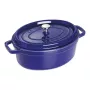 Gietijzeren cocotte Staub 4,25 L, 29 cm, blauw