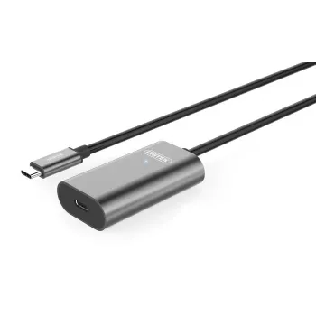 USB-kabel UNITEK U305A 5 m USB 3.2 Gen 1 USB C grijs