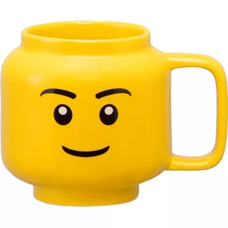 LEGO keramische mok Boy, klein, geel