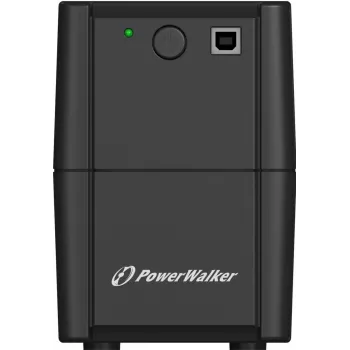 PowerWalker 10121070 UPS line-interactive 0,85 kVA 480 W 2 stopcontacten