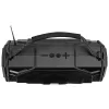 Tracer Explorer TRAGLO47616 draagbare Bluetooth-speaker, TWS, Bluetooth 5.3, 15 W RMS, FM-radio, zaklamp, zonnepaneel, 1800 mAh powerbank, microSD, zwart