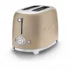 Broodrooster Smeg 50's Style TSF01CHMEU 2 sneetjes goud 950W