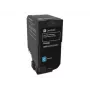 Lexmark 74C2HC0 Retour-tonercartridge, cyaan, hoge capaciteit, 12000 pagina's