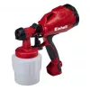 Einhell TC-SY 400 P 4260005 verfspuitsysteem, 400 W, reservoir van 0,8 l, rood/zwart