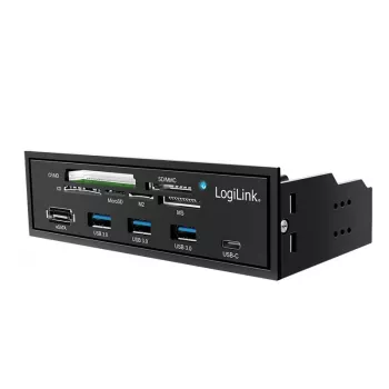 Kaartlezer LogiLink UA0341 SATA intern zwart