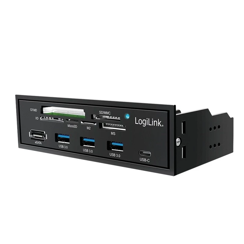 Kaartlezer LogiLink UA0341 SATA intern zwart