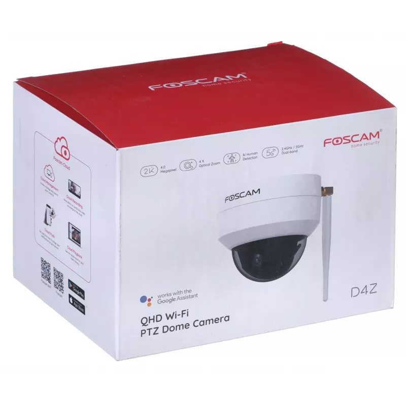Foscam D4Z Bulb IP-beveiligingscamera binnen & buiten 2304 x 1536 pixels plafond