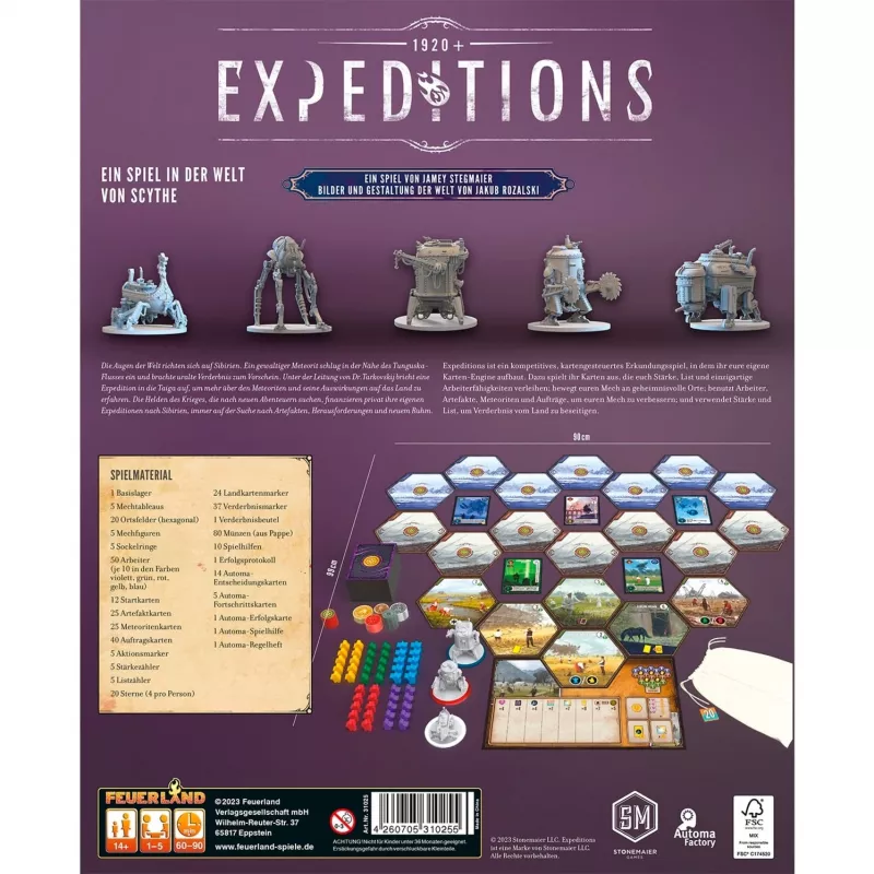 Expeditions, bordspel
