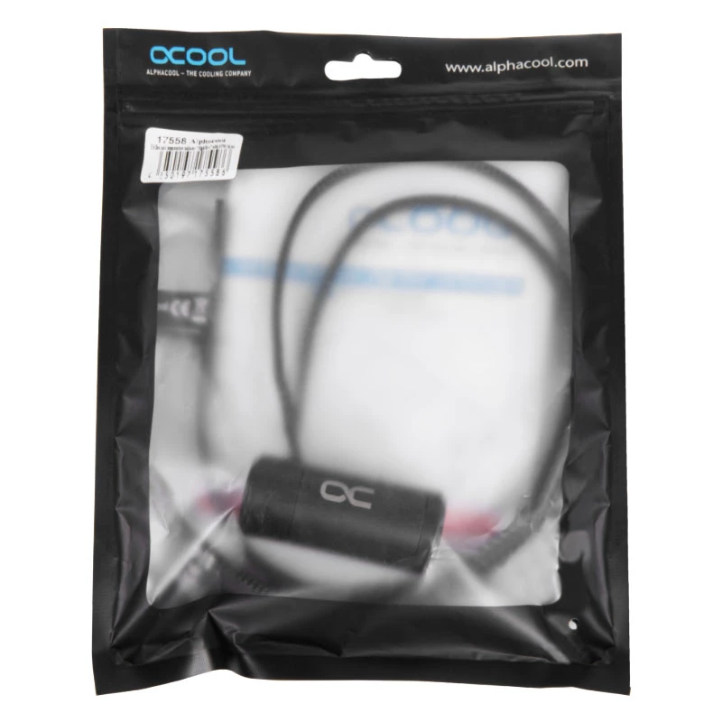 Doorstroomindicator Alphacool 17558 Acetal zwart 58 mm