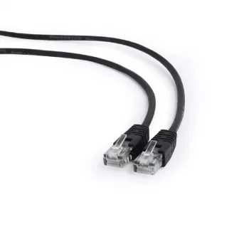 PATCH CABLE CAT5E UTP 7.5M/BLACK PP12-7.5M/BK GEMBIRD