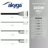Akyga AK-S1-300 300 W SFX-voeding, passieve PFC, 80mm-ventilator, zwart