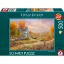 Thomas Kinkade Studios: herfst in Apple Hill, puzzel 500 stukjes