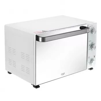 Elektrische tafeloven Adler AD 6027, 48 L inhoud, 1800 W, wit