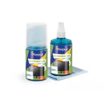 Schermreinigingsset Forpus (vloeistof 200 ml, doek)