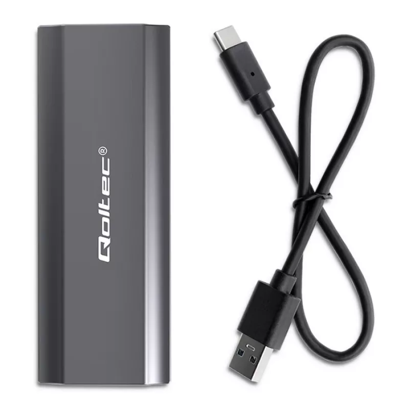Behuizing | kies voor NV2271 voor M.2 SSD | SATA | NVMe | USB-C | 2TB