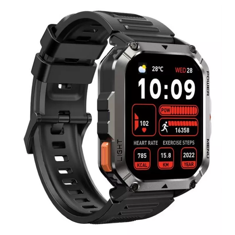 Smartwatch W70 PRO/zwart W70PROSchwarz Blackview