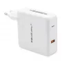 Qoltec GaN-oplader FAST 108W | 5-20V | 3-4.7A | USB C | wit