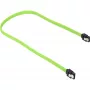 SATA-kabel Sharkoon SATA 3 0,3 m 7-pins zwart groen