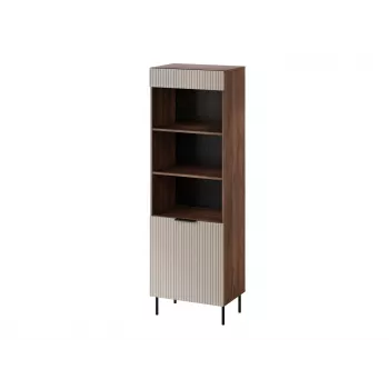 Cama 3 ALMERA stellingkast 60x42x185 walnoot/cashmere