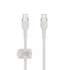 Belkin BOOSTCHARGE PRO Flex USB-kabel 3 m USB 2.0 USB C wit (CAB011BT3MWH)
