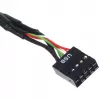 Silverstone G11303050-RT - USB 3.0 - USB 2.0 - mannelijk/vrouwelijk - zwart (G11303050-RT)