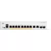 CISCO Catalyst 1200 8-poorts switch / PoE+ met 120W vermogensbudget / 2 x 1G SFP uplinks (C1200-8FP-2G)
