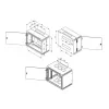 Wandmontagerack Triton 19 inch rack wandmontage 4U/250