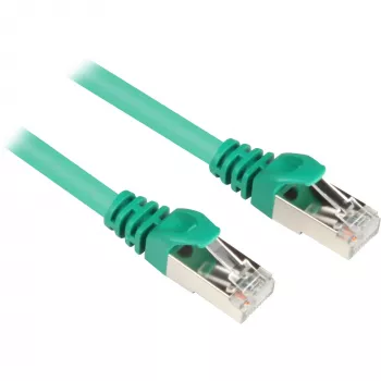 Patchkabel RJ45-stekker > RJ45-stekker CAT.6 S/FTP (groen, 1,5 meter)