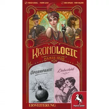 Kronologic - Paris1920: Liefdesverdriet & Operapaniek, bordspel-uitbreiding