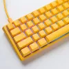 Ducky One 3 Yellow gaming-toetsenbord RGB LED MX-Clear US