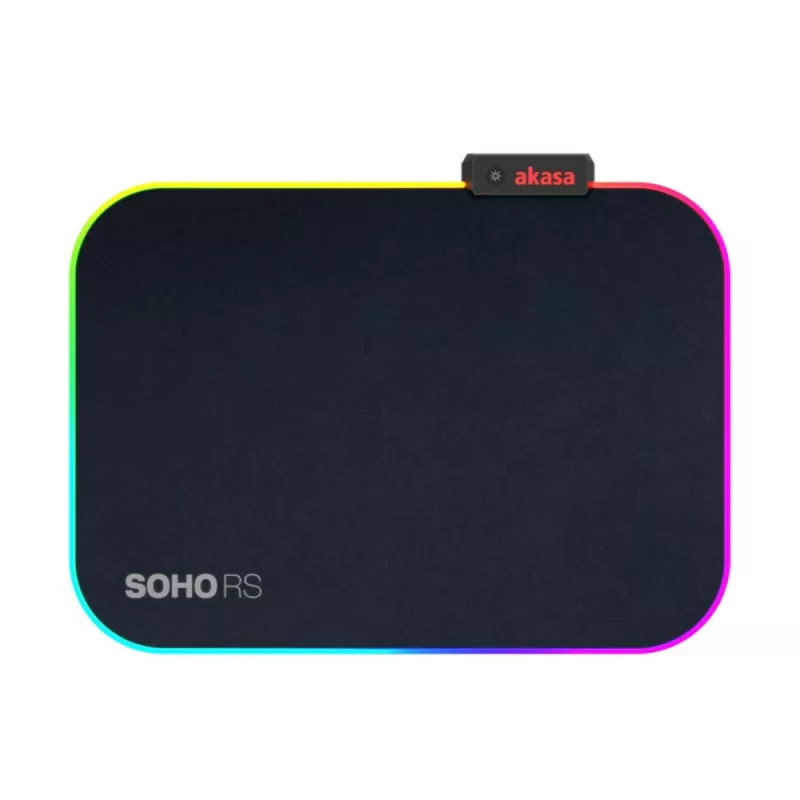 Akasa SOHO R gaming muismat zwart